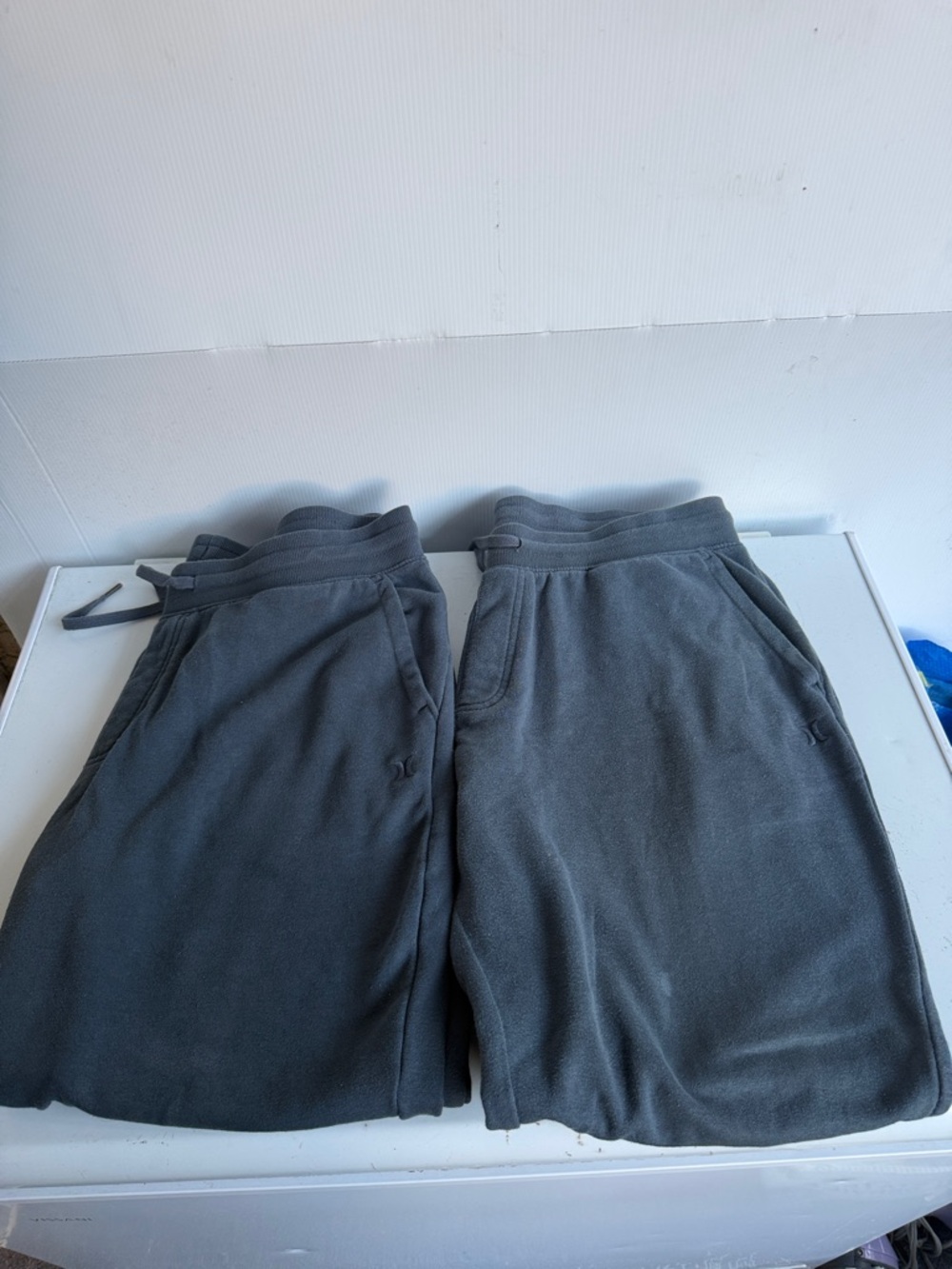 LOT OF 2 PAIRS XXL Hurley Men's Fleece Jogger Gray 2X 2XL